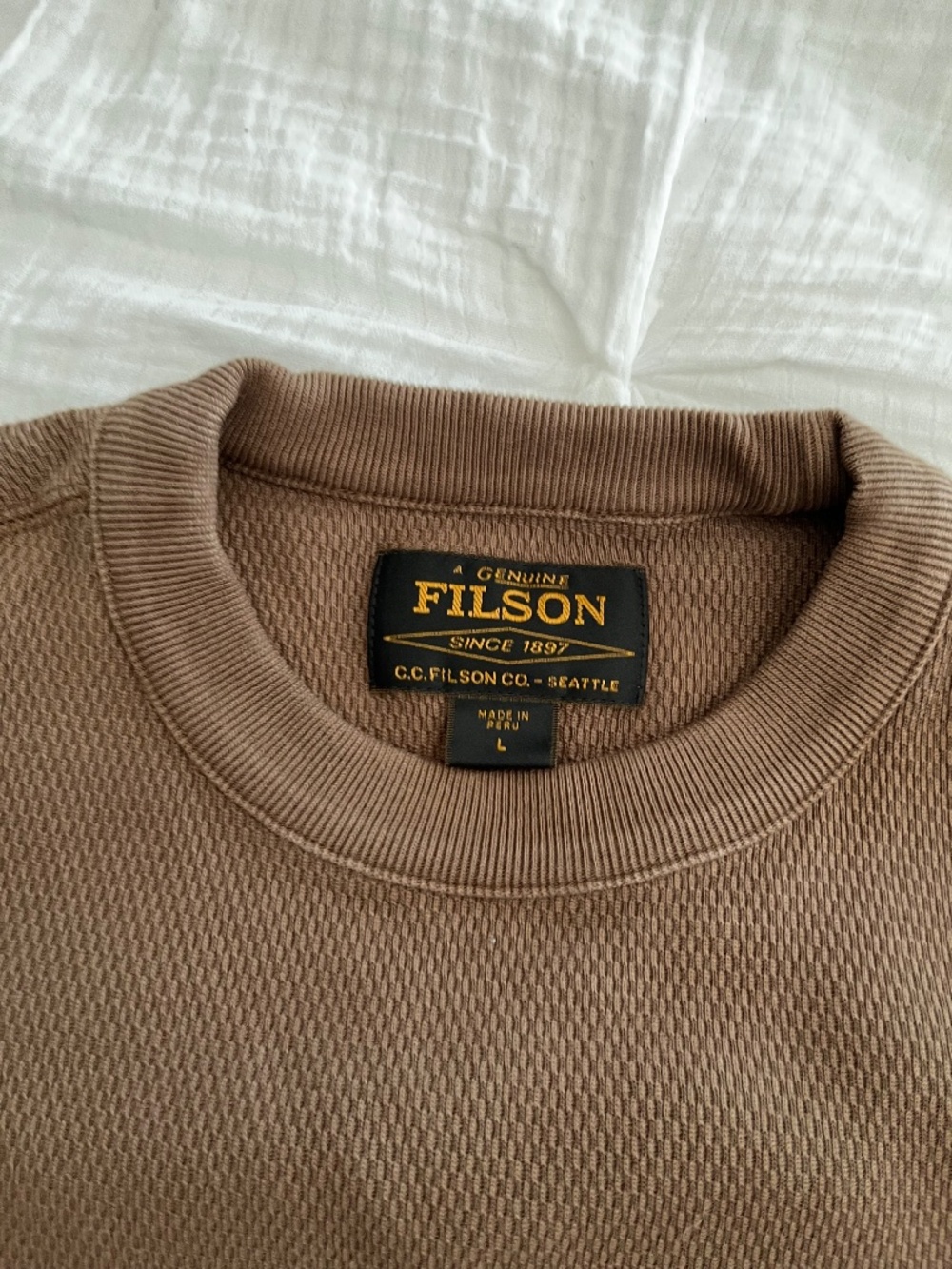 Filson thermal shirt